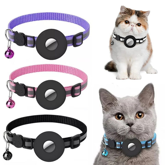 Reflective Waterproof Airtag Collar for Pets